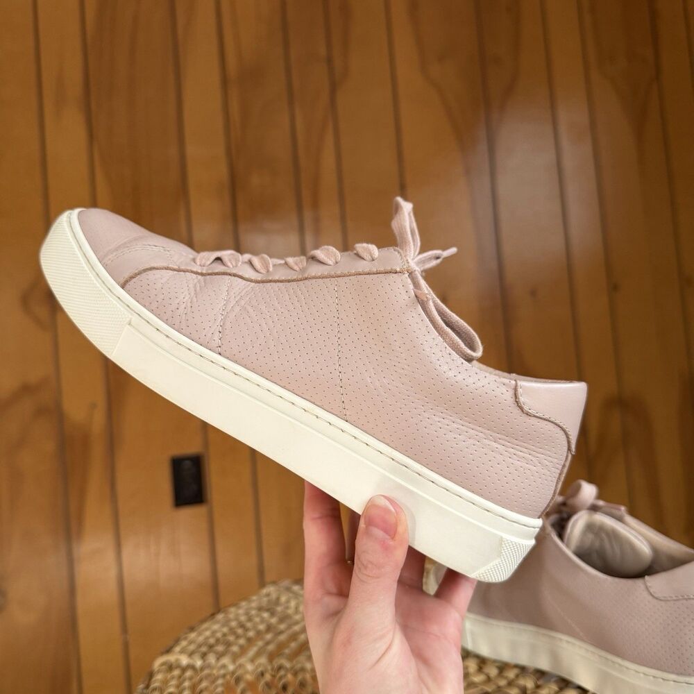 Greats Brooklyn The Royale $220 Women’s Sneakers Pink Leather Made in Italy US 9 - Picture 11 of 13